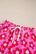 Flower Print Long Sleeve Shirt Shorts Pajamas Set